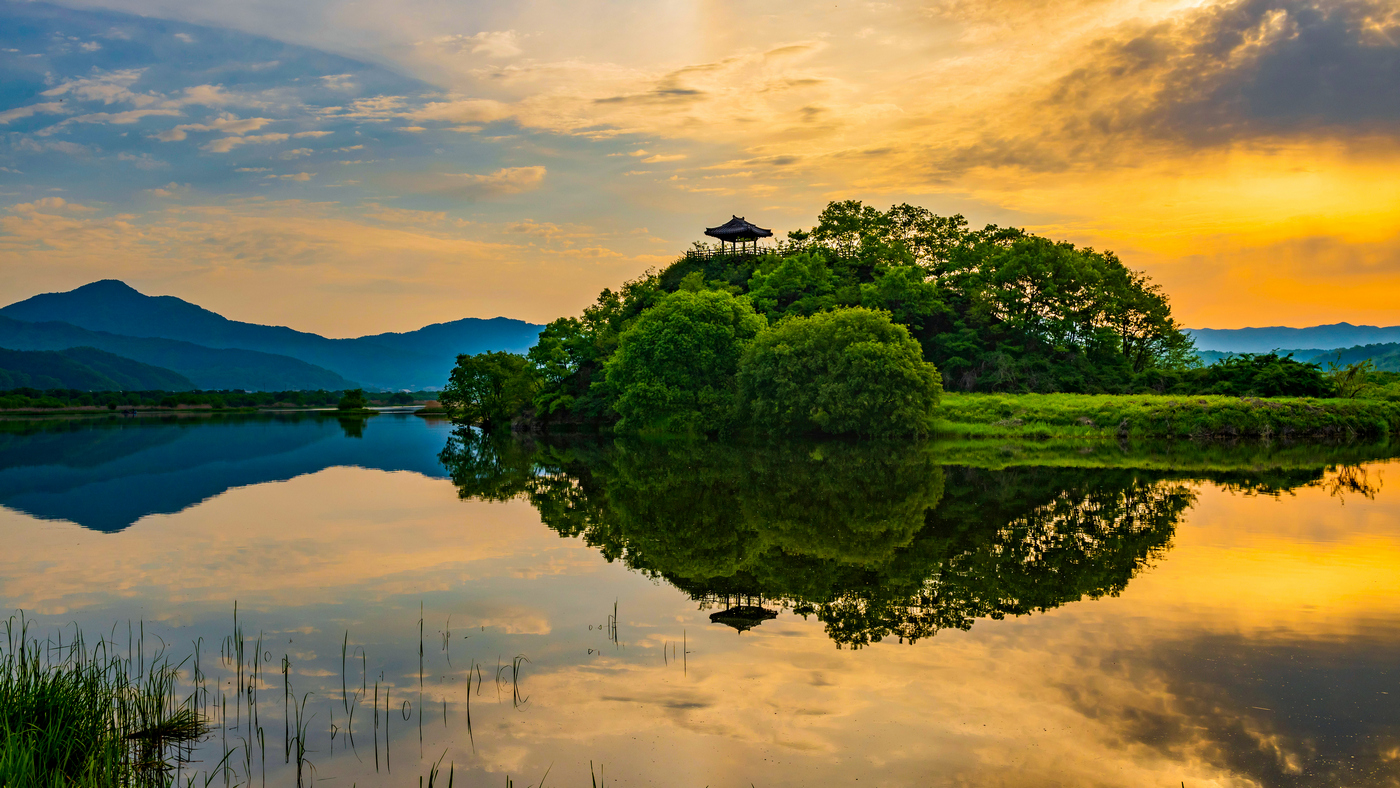 옥천 상춘정 여명.jpg